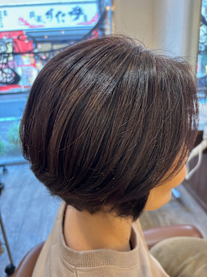 【まとまる】【30代からの似合わせショート】