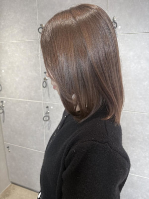 髪質改善カラー