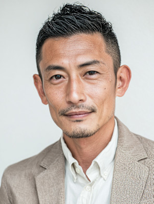 大人メンズナチュラルショート