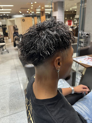 フェードツイストスパイラルパーマ