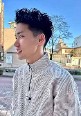 【メンズパーマ】ボリューム爽やかメンズパーマ