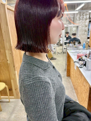 大人ボブ/外ハネボブ