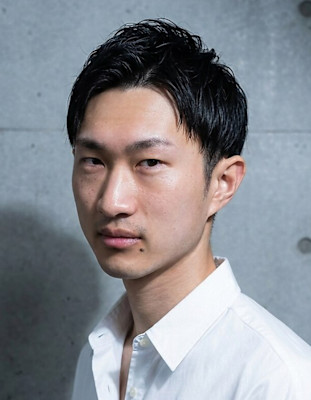 メンズ【ON/OFF自在】かき上げアップバング♯37