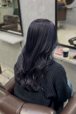 ダークラベンダー×ブリーチ回数要相談