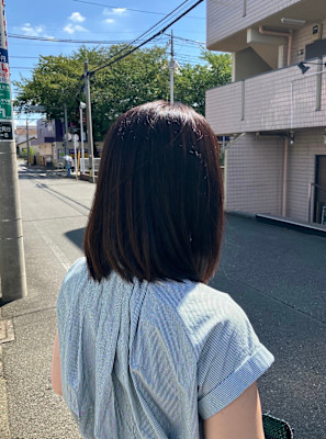 S-M'ボブ(前下がりボブ)