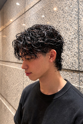 日本橋室町　日本橋　ウェーブパーマ