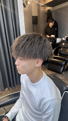 りつき/大宮/フェード/パイルツイスト/メッシュ