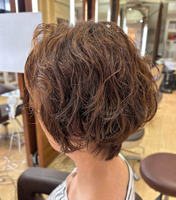 ふんわりパーマ