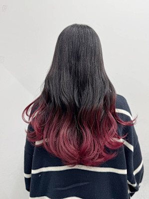 ピンクグラデーション