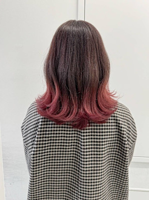 ピンクグラデーション