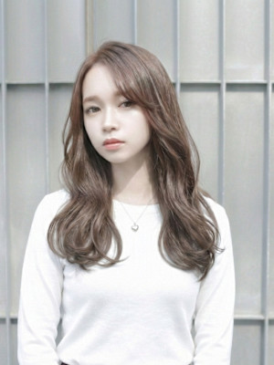 シアーベージュ/ゆるふわ巻き/ミルクティーベージュ