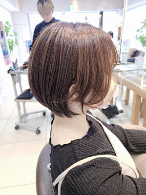 【小田急相模原】乾かすだけでまとまるショートボブ