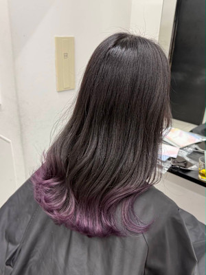 パープルグラデーション