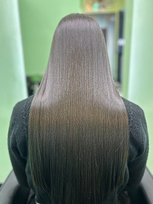 髪質改善カラー/髪質改善酸熱トリートメント/ケアカラー