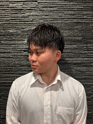 【ツーブロック×前下がりショート】好印象ビジネス