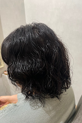 ナチュラルパーマ✕楽スタイル