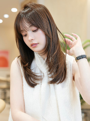 髪質改善＊イメチェン前髪レイヤー【Zina西荻窪】