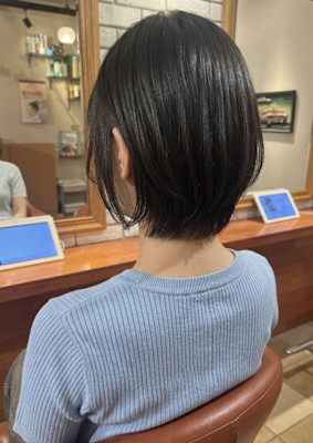 首元すっきり大人可愛いコンパクトショート【164スタイル】