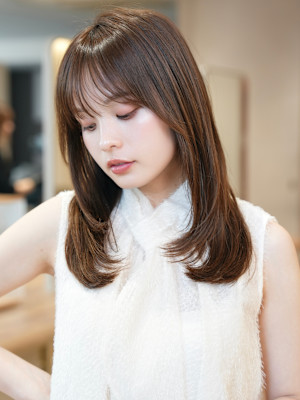 ＊透明感イメチェンミディアム＊美髪【Zina西荻窪】