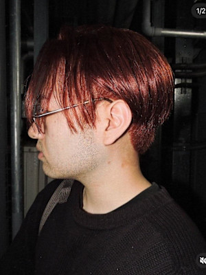 deep orange /赤みオレンジカラー