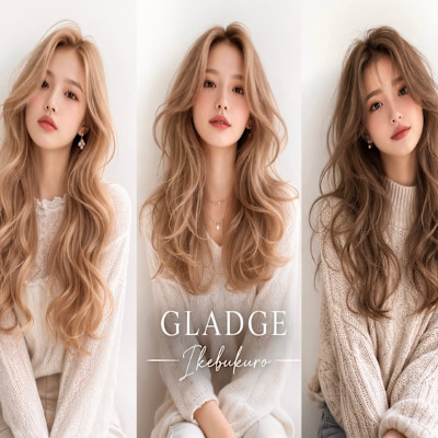 ケアブリーチ×ヘーゼルベージュ×ホワイトベージュ