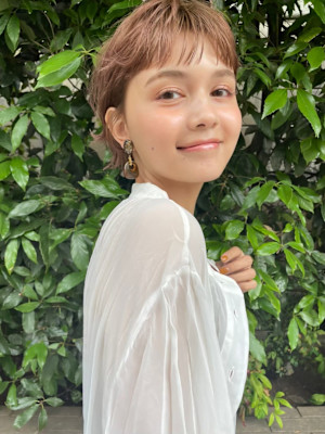 大人ガーリー×耳かけショート