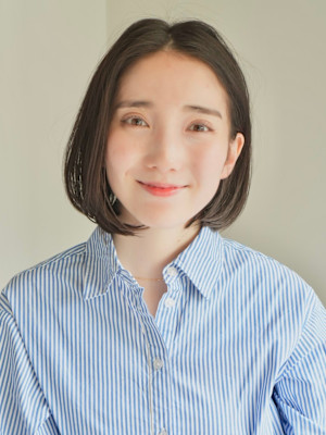ショート・ボブ/丸顔/前髪あり/絶壁解消/20代/30代