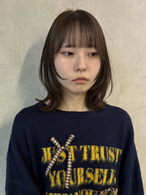 miu&清水大誠　くびれ　レイヤーカット