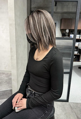 ★ツーブロック×オリジナルハイライト★