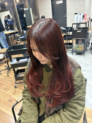 ボルドー×レイヤー