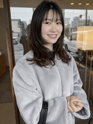 シースルー/くびれヘアー/外ハネミックス