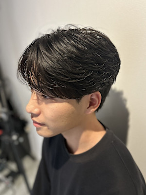 メンズ大人色気センターパート♯34