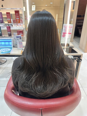 透明感カラー/オージュアトリートメント/髪質改善/伊勢原