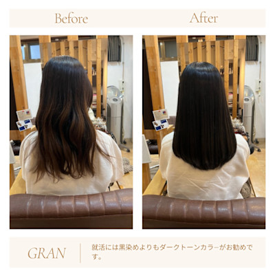 お客様髪質改善データ1996（ダークトーンカラー） 