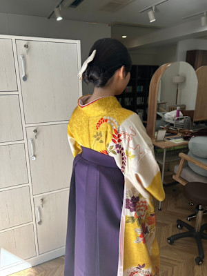 袴着付け/卒業式/ヘアセット