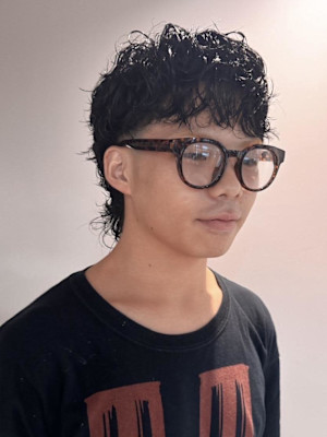 マレットヘア/メンズパーマ/パーマ