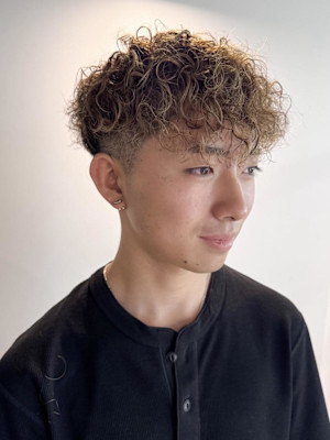 メンズ/スペインカール/無造作パーマ