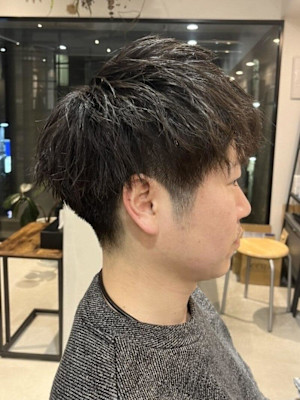 メンスパーマ/カット/30代