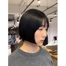 ミニボブ　武井【20代30代/イルミナカラー/髪質改善】