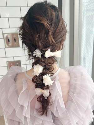 【ChaoMICHI yu-ka】 お呼ばれヘア 結婚式　