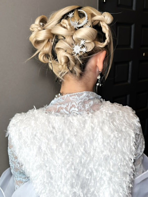 【ChaoMICHI yu-ka】 結婚式 編み込みヘア 