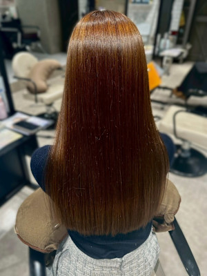 【ChaoMICHI yu-ka】髪質改善 ベージュカラー 