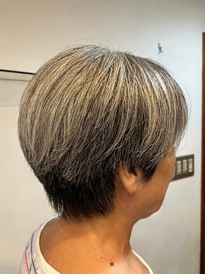 S'グラデ(ボブグラ×ツーブロック)