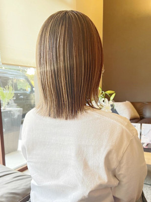 白髪でお悩みの方にオススメ、白髪ぼかし