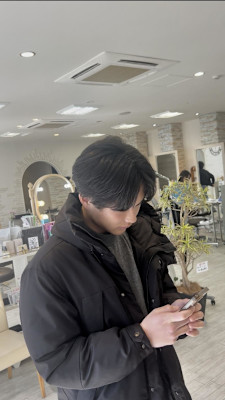 ナチュラルセンターパート