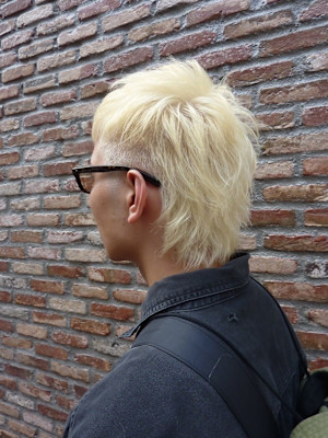 ブリーチマレットヘア