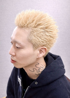 ハイトーンスパイキーショート