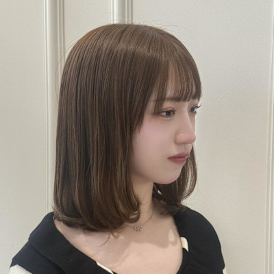 ブリーチなしヘーゼルベージュ