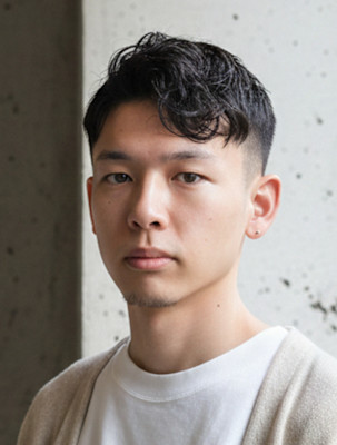 20代30代40代50代60代　フェードモテ大人パーマ＃18