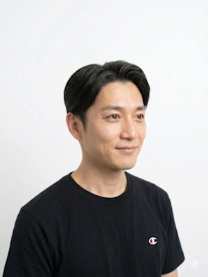 ツーブロックビジネススタイル